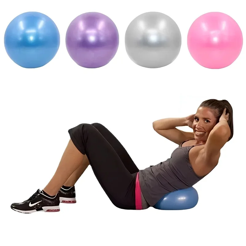 Pilates Yoga Core - ลูกบอลโยคะขนาด 25 ซม. สำหรับออกกำลังกาย ยิมนาสติก ฟิตเนส