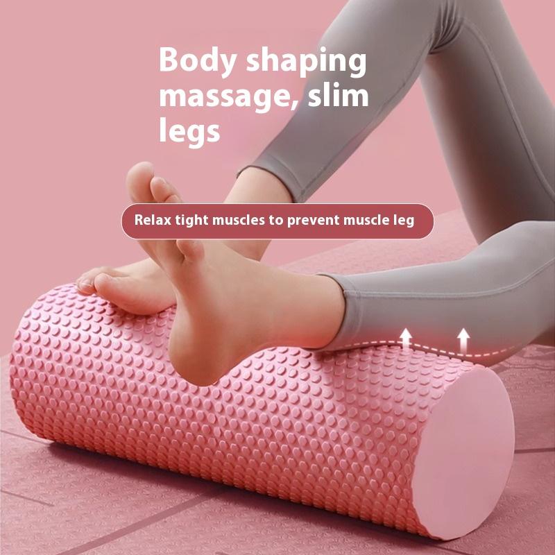 Pilates Yoga Roller - 1PC EVA โฟมโยคะโรลเลอร์ 10x30 ซม.พิลาทิสออกกำลังกายนวดกันลื่นน้ำหนักเบาสำหรับโฮมยิมออกกำลังกายอุปกรณ์ฟิตเนส