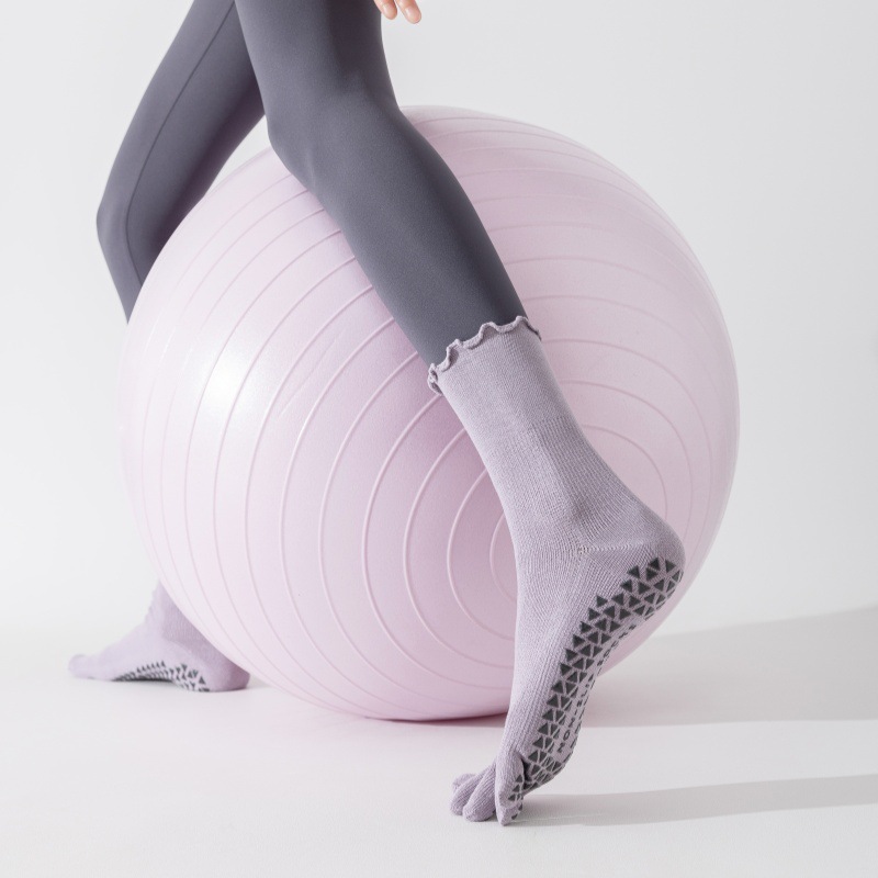 ถุงเท้าโยคะแบบมีปุ่มกันลื่น สำ - Pilates Yoga Gym บทวิจารณ์และราคา