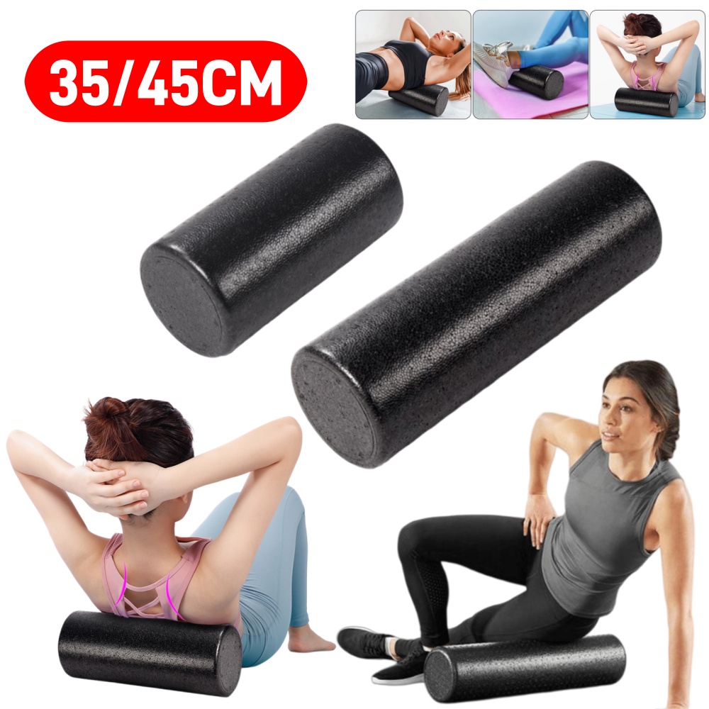 ลูกกลิ้งโฟมโยคะขนาด 35/45 ซม.  - Pilates Yoga Roller บทวิจารณ์และราคา