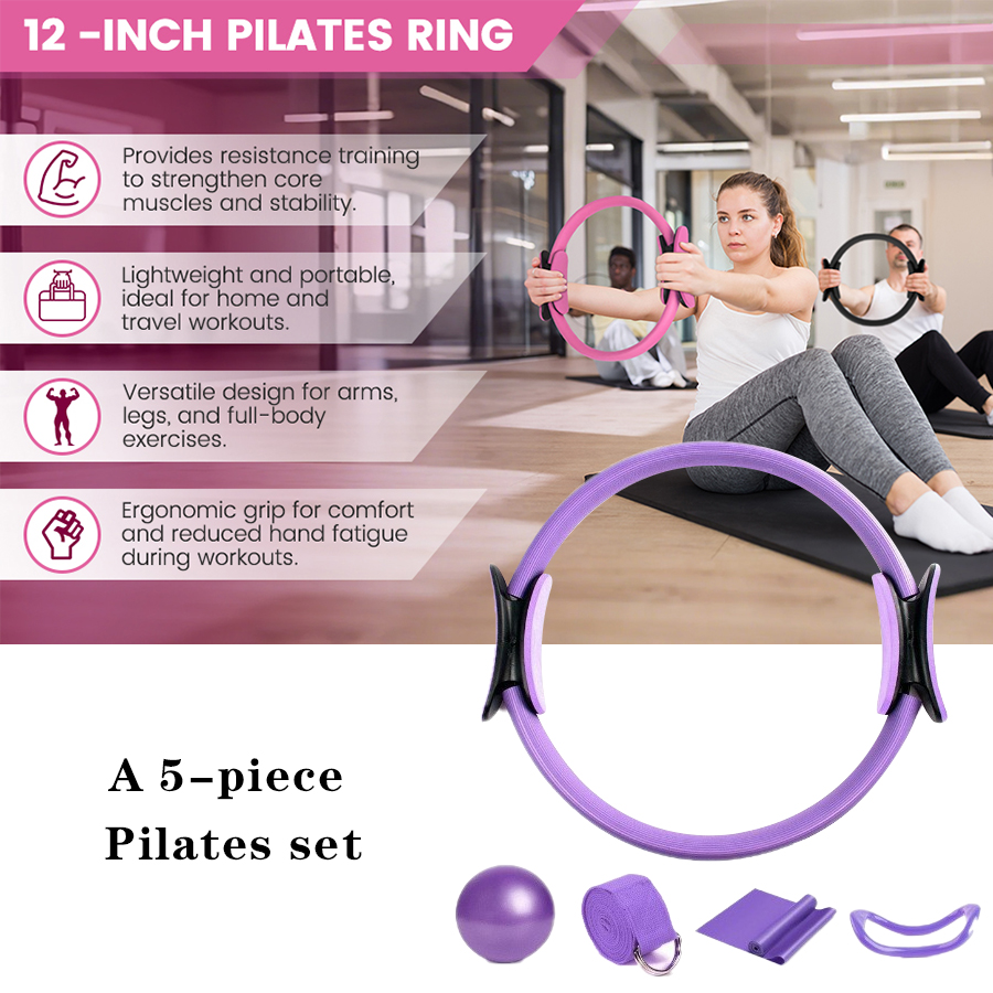 ชุดอุปกรณ์พิลาทิสสำหรับผู้หญิง - Pilates Yoga For Weight Loss บทวิจารณ์และราคา