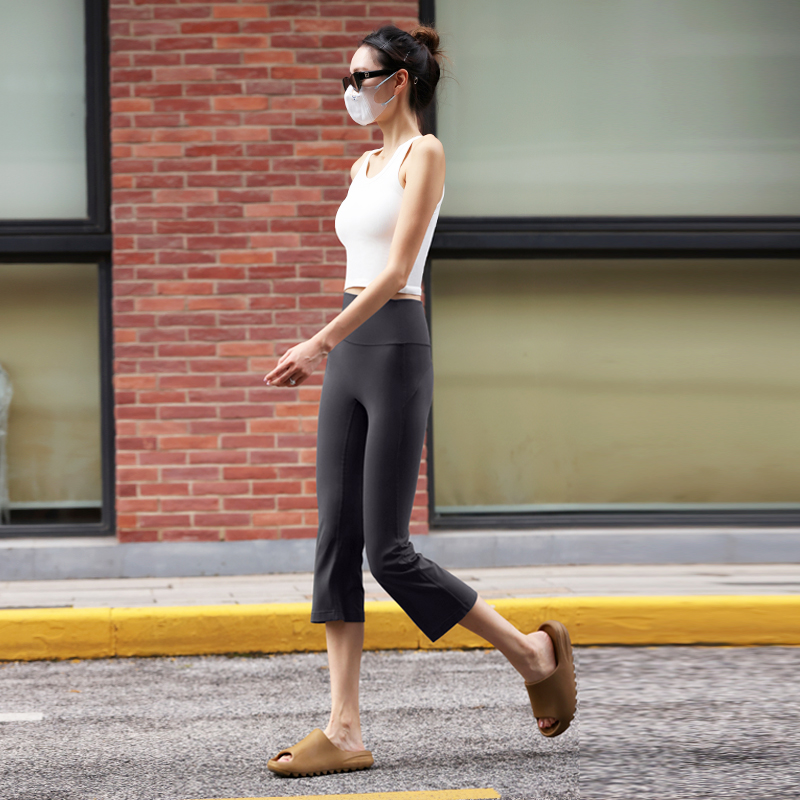 กางเกงโยคะทรงครอปสำหรับผู้หญิง - Pilates Yoga Roma บทวิจารณ์และราคา