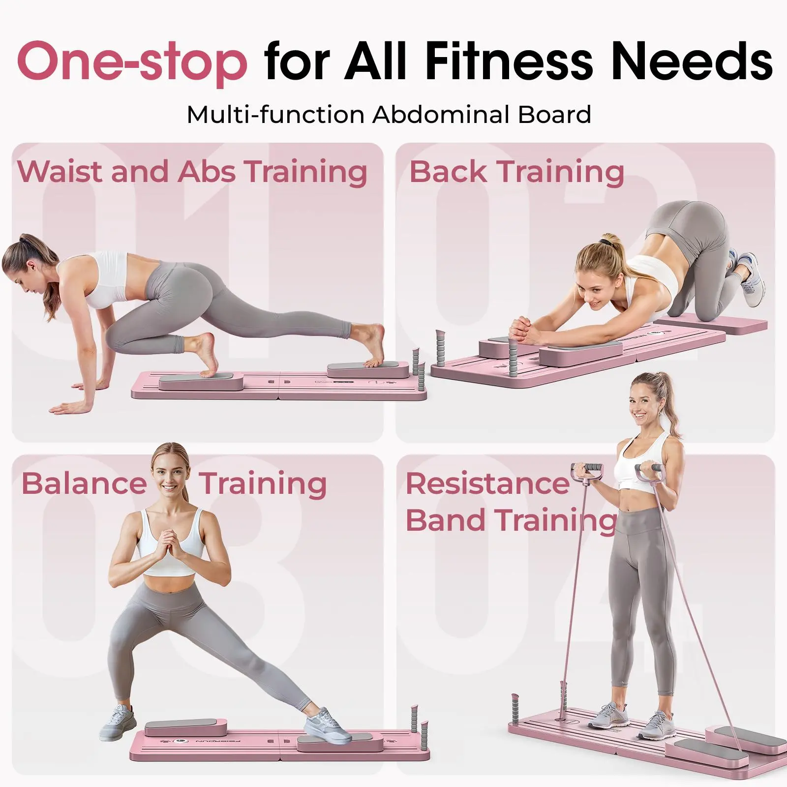 บอร์ดพิลาทิสแบบพับได้ อุปกรณ์ฝ - Pilates Yoga Core บทวิจารณ์และราคา