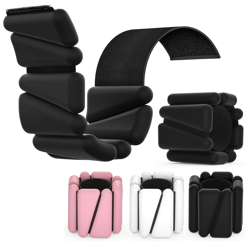 น้ำหนักข้อเท้าและข้อมือซิลิโคน - Pilates Yoga And Barre บทวิจารณ์และราคา