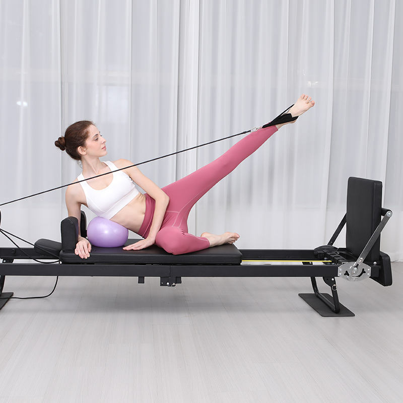 เครื่องพิลาทิสแบบพับได้ขนาดใหญ - Pilates Yoga For Weight Loss บทวิจารณ์และราคา