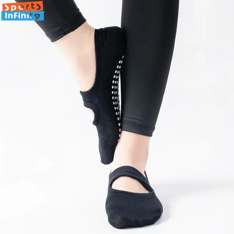 ถุงเท้าซิลิโคนเปลือยหลังสำหรับ - Pilates Yoga Gym บทวิจารณ์และราคา