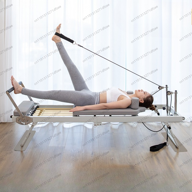เครื่องพิลาทิสแบบพับได้ขนาดใหญ - Pilates Yoga For Weight Loss บทวิจารณ์และราคา