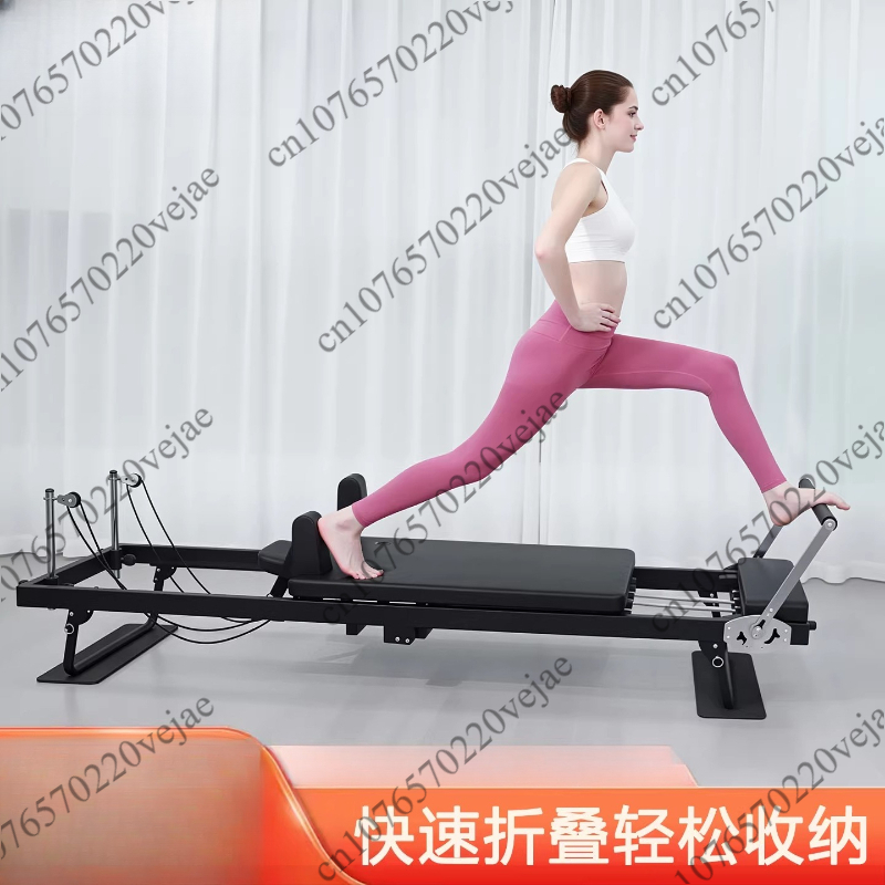 เครื่องพิลาทิสแบบพับได้ขนาดใหญ - Pilates Yoga For Weight Loss บทวิจารณ์และราคา