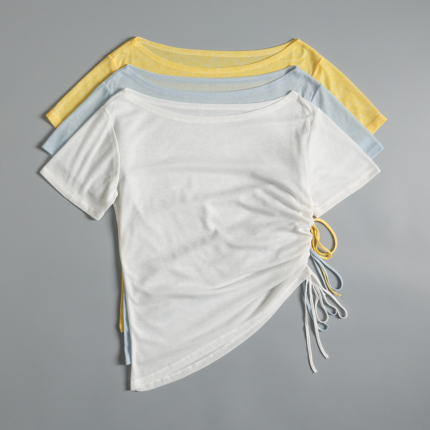 เสื้อโยคะแขนสั้นสำหรับผู้หญิง  - Pilates Yoga Morning บทวิจารณ์และราคา