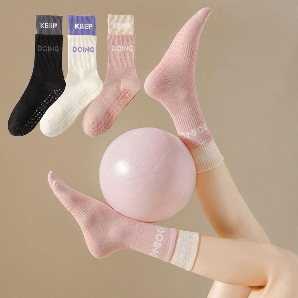 ถุงเท้าโยคะกันลื่นสำหรับผู้หญิ - Pilates Yoga And Barre บทวิจารณ์และราคา