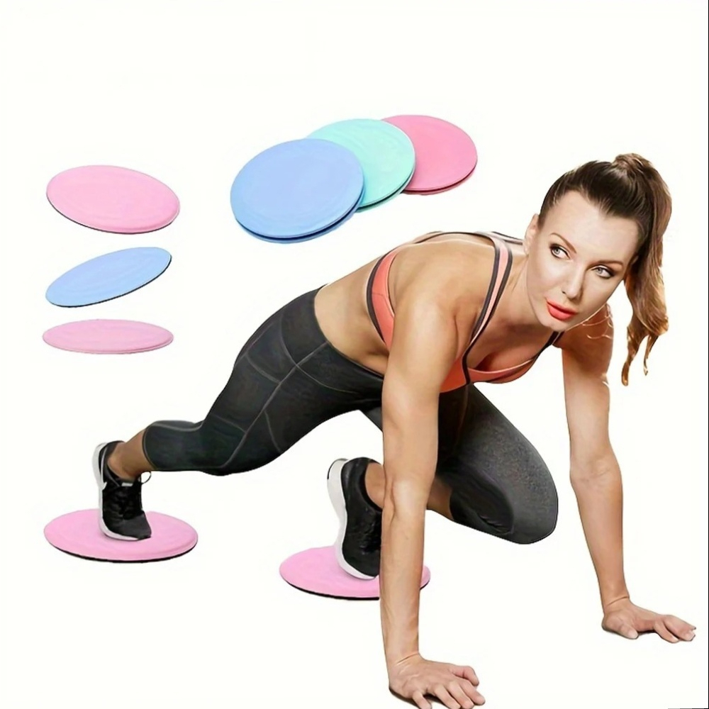 แผ่นรองออกกำลังกายแบบเลื่อนคู่ - Pilates Yoga Core บทวิจารณ์และราคา