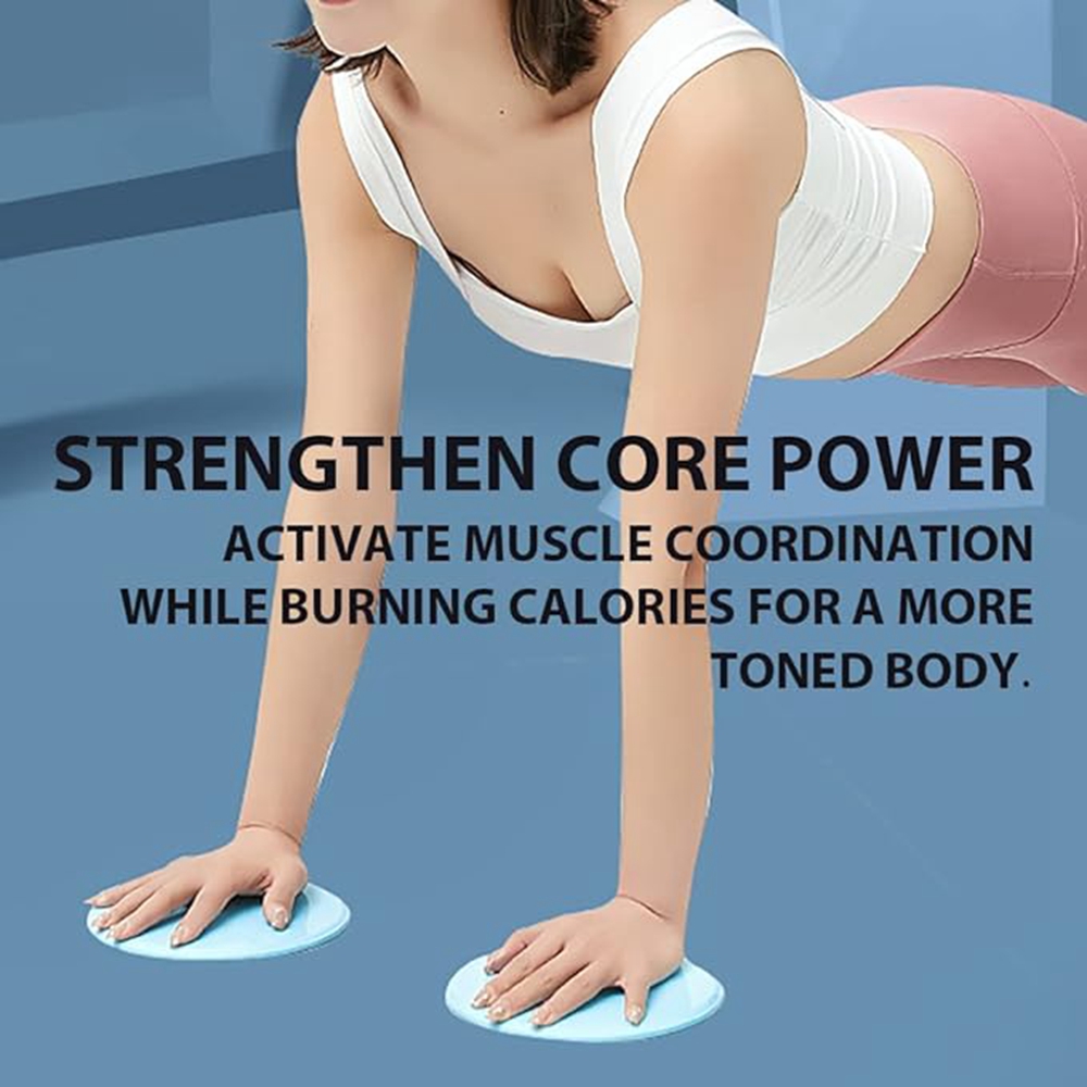 แผ่นรองออกกำลังกายแบบเลื่อนคู่ - Pilates Yoga Core บทวิจารณ์และราคา