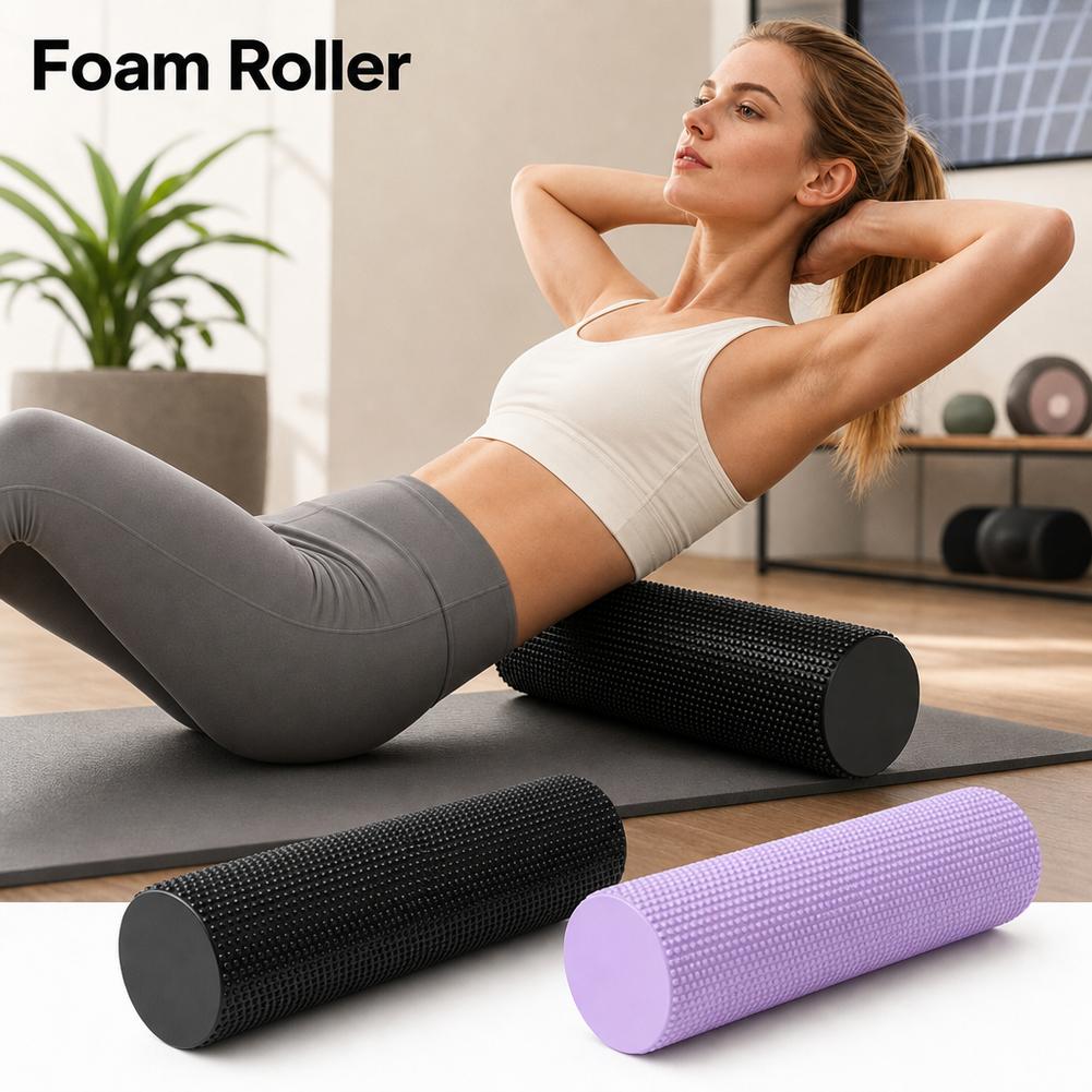 ลูกกลิ้งโฟมโยคะ EVA ความหนาแน่ - Pilates Yoga Roller บทวิจารณ์และราคา