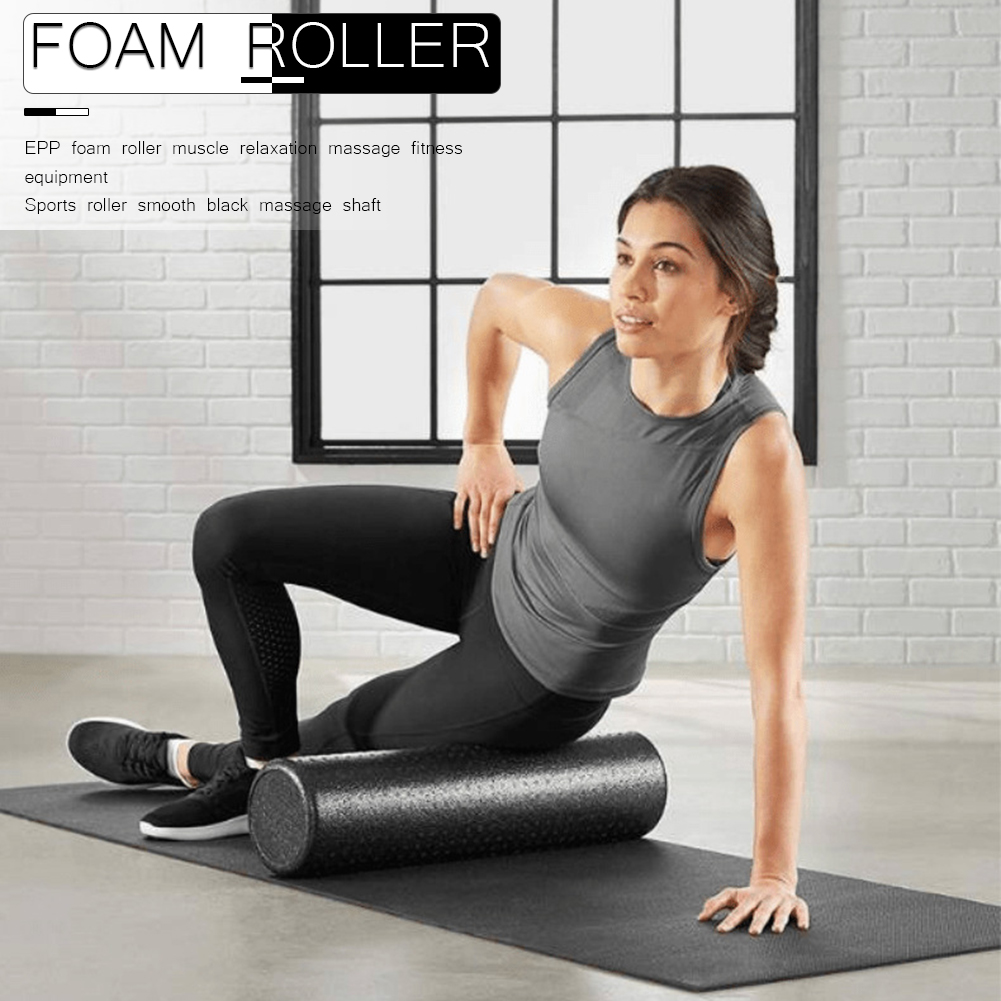 บล็อกโยคะ โฟมโรลเลอร์ ลูกกลิ้ง - Pilates Yoga Roller บทวิจารณ์และราคา