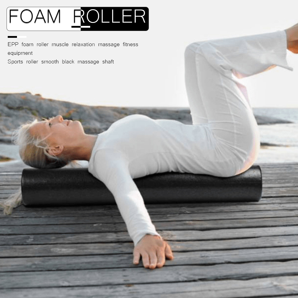 บล็อกโยคะ โฟมโรลเลอร์ ลูกกลิ้ง - Pilates Yoga Roller บทวิจารณ์และราคา