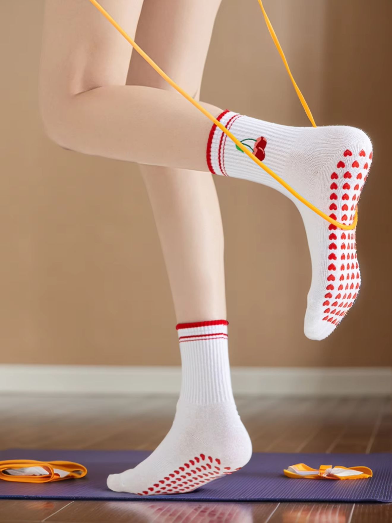 1 คู่ถุงเท้าโยคะมืออาชีพสำหรับ - Pilates & Yoga En Talavera Raquel Díaz บทวิจารณ์และราคา