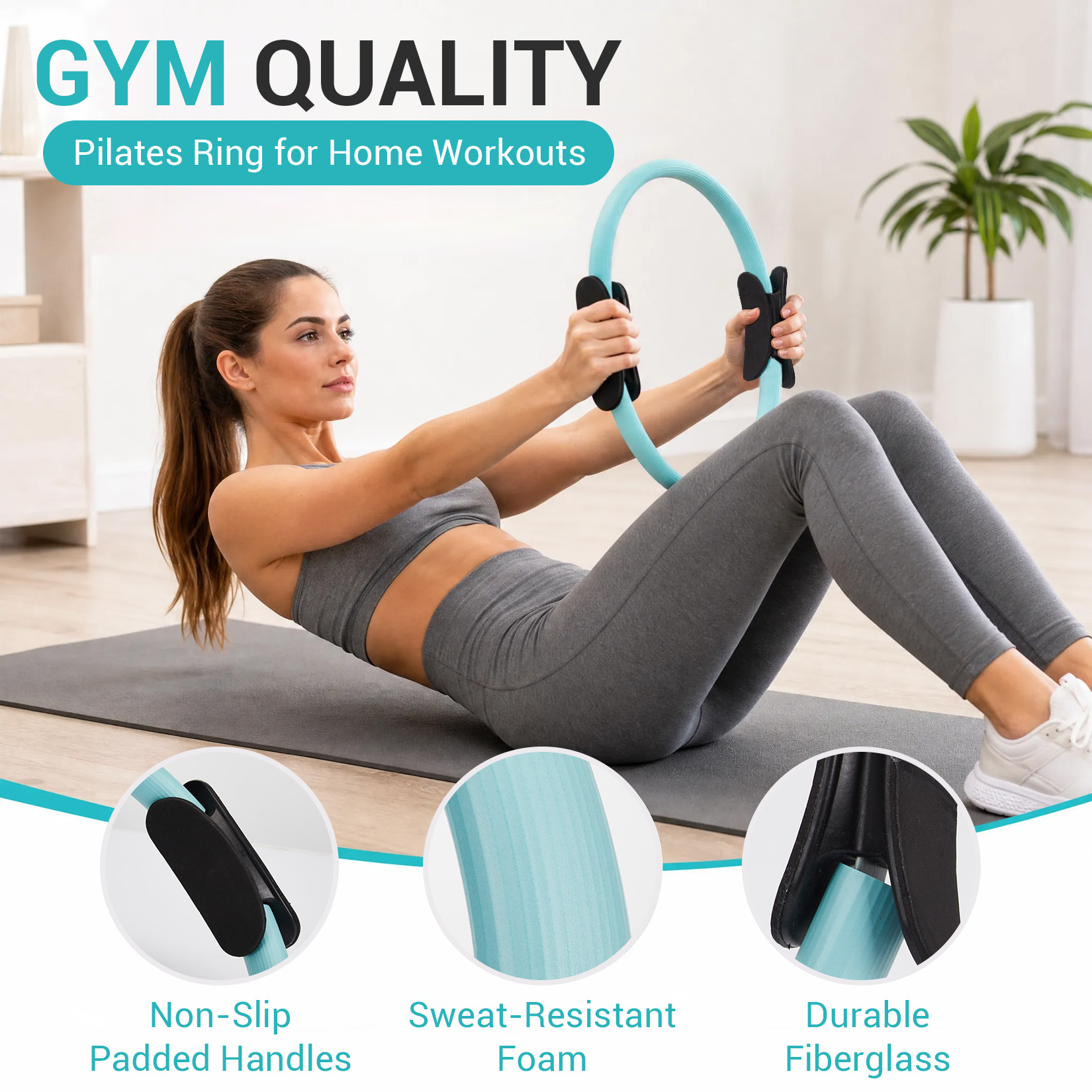 ชุดฝึกพิลาทิส, ห่วงพิลาทิส 6-i - Pilates Yoga Roller บทวิจารณ์และราคา