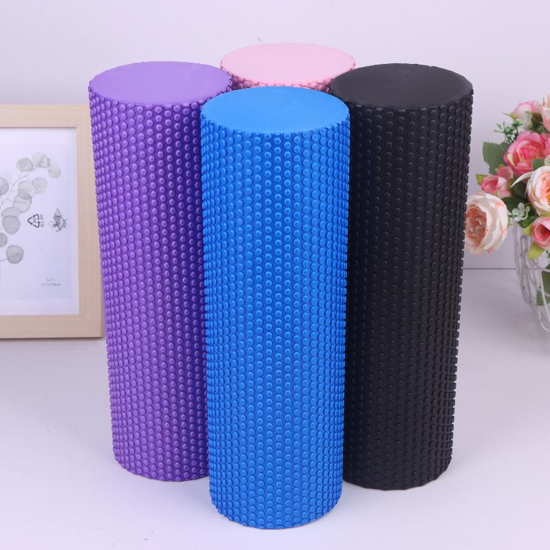1PC EVA โฟมโยคะโรลเลอร์ 10x30  - Pilates Yoga Roller บทวิจารณ์และราคา