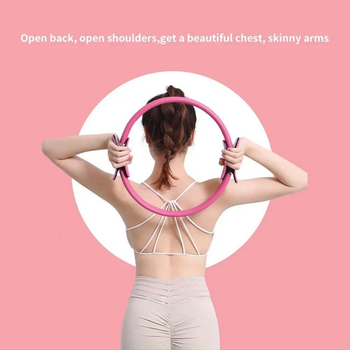 วงแหวนพิลาทิส ABPF สำหรับบริหา - Pilates Yoga For Weight Loss บทวิจารณ์และราคา